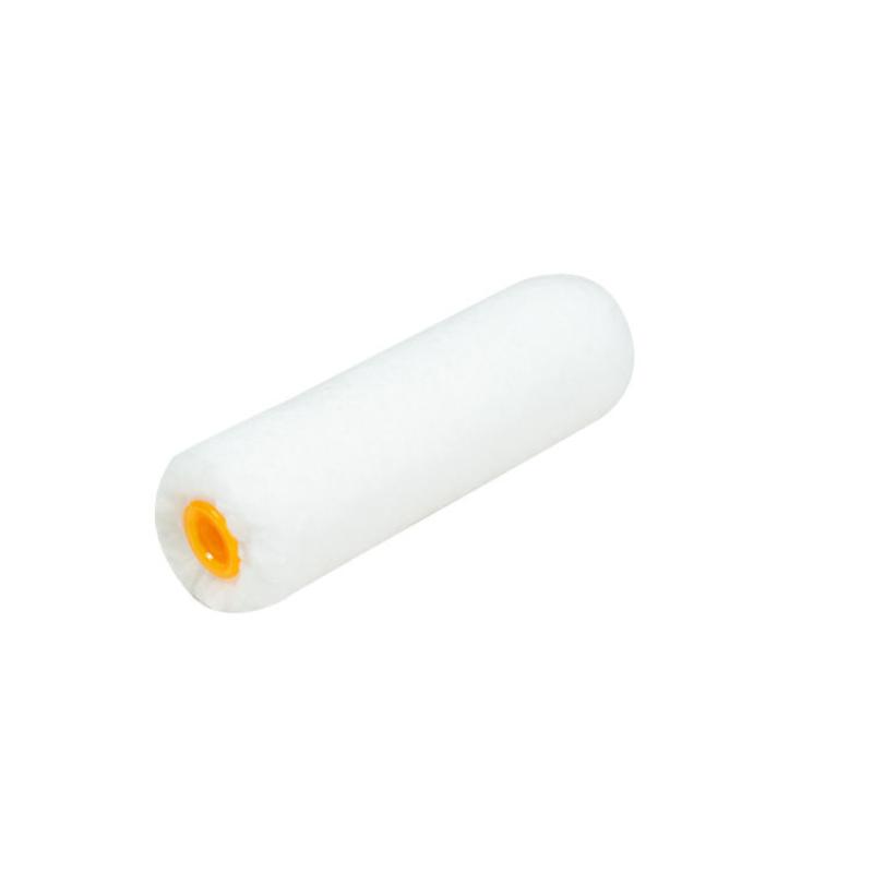 CLEAN WORLD Lint-Free 4" Microfiber Mini Paint Roller, 10mm Nap Replacement Roller Covers for Smooth & Semi-Smooth Surface Painting, Compatible with Standard 6mm Roller Frames