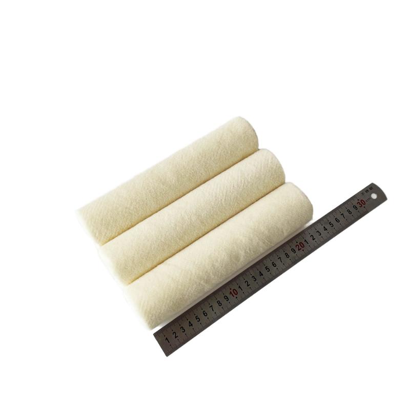 CLEAN WORLD OEM Customizable Industrial Mohair Polyester Paint Roller Covers, 9 Inch High Density Wool Paint Roller Sleeves for Wall Painting, DIY Home Decoration & Industrial Coating Cleaning Use