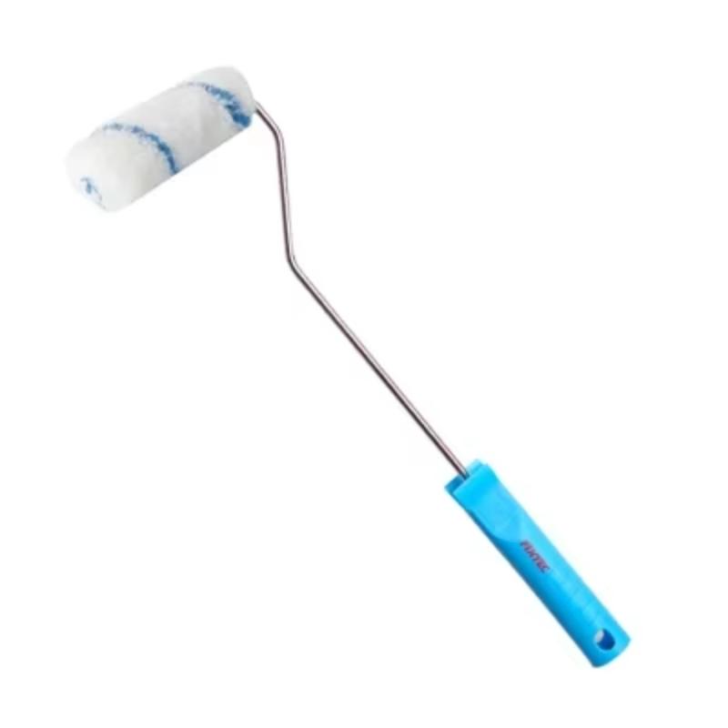 CLEAN WORLD 4" Quick Release Industrial Paint Roller | Polyester & Sponge Mini Paint Roller for DIY Wall Painting & Wallpaper Gluing