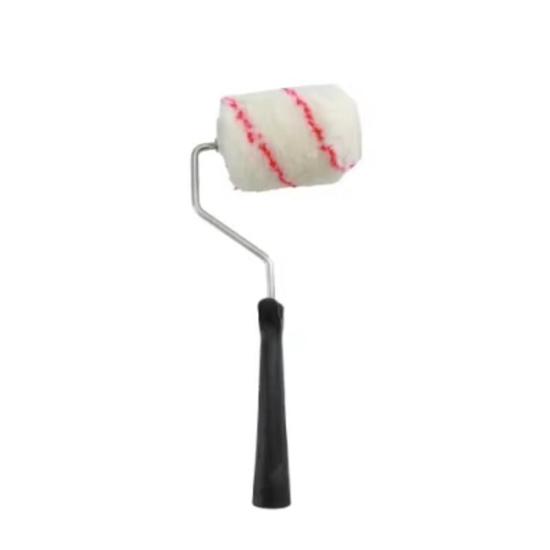 CLEAN WORLD 4" Quick Release Industrial Paint Roller | Polyester & Sponge Mini Paint Roller for DIY Wall Painting & Wallpaper Gluing