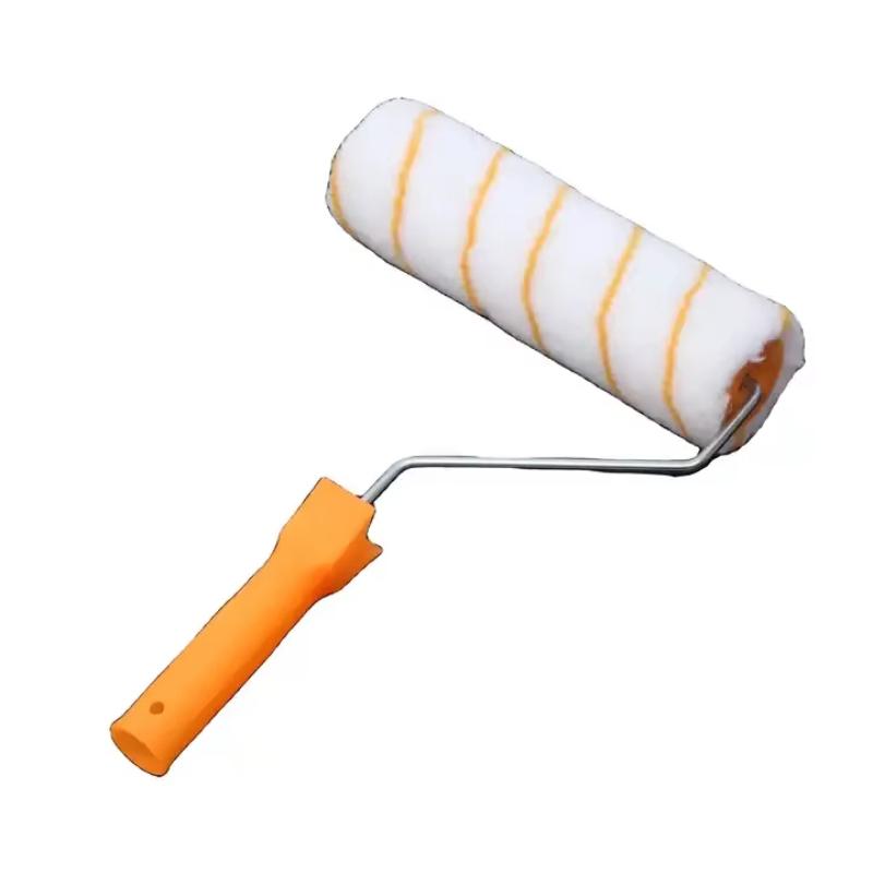 CLEAN WORLD 4" Quick Release Industrial Paint Roller | Polyester & Sponge Mini Paint Roller for DIY Wall Painting & Wallpaper Gluing