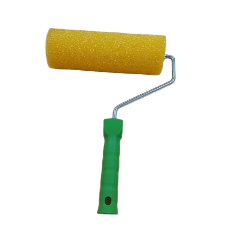 CLEAN WORLD 4" Quick Release Industrial Paint Roller | Polyester & Sponge Mini Paint Roller for DIY Wall Painting & Wallpaper Gluing