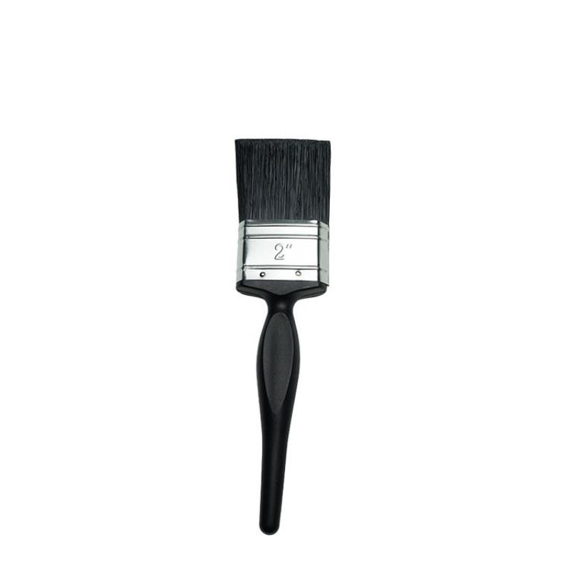 CLEAN WORLD 2" Flat Polyester Paint Brush | Industrial & DIY Paint Brushes for Wall Painting & Multipurpose Cleaning