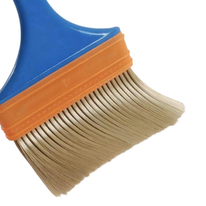 CLEAN WORLD Washable Recyclable Nylon Paint Brush | Multi-size DIY & Industrial Brush for Painting & Multisurface Cleaning