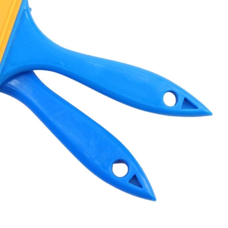 CLEAN WORLD Washable Recyclable Nylon Paint Brush | Multi-size DIY & Industrial Brush for Painting & Multisurface Cleaning