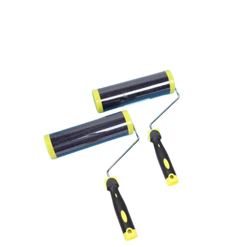CLEAN WORLD 9 Inch Lint-Free Nylon Putty Roller | Quick Release Industrial Paint Roller for Wall, Metal & Outdoor Painting