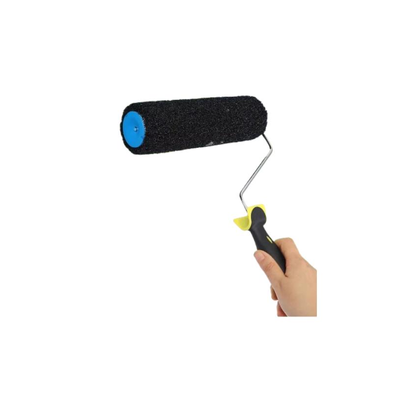 CLEAN WORLD 9 Inch Lint-Free Nylon Putty Roller | Quick Release Industrial Paint Roller for Wall, Metal & Outdoor Painting