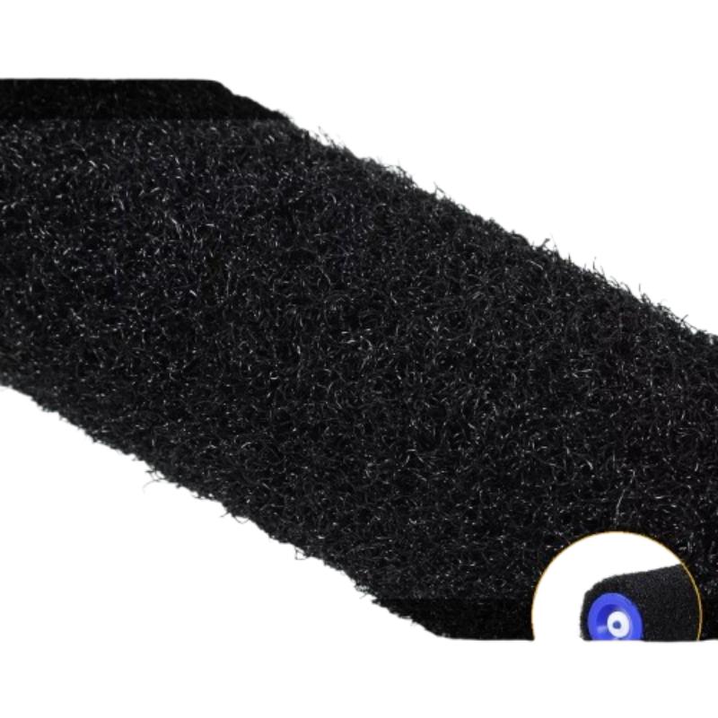 CLEAN WORLD 9 Inch Lint-Free Nylon Putty Roller | Quick Release Industrial Paint Roller for Wall, Metal & Outdoor Painting