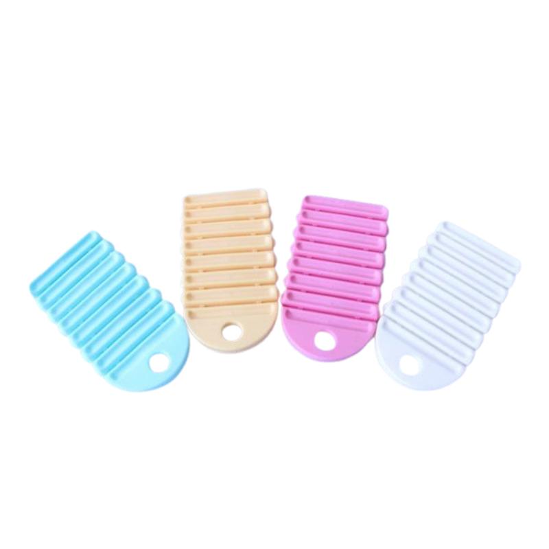CLEAN WORLD Flexible Bendable Hand Wash Brush | 20mm Bristle Scrub Cleaning Brush for Hand & Household Cleaning