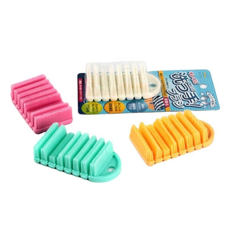 CLEAN WORLD Flexible Bendable Hand Wash Brush | 20mm Bristle Scrub Cleaning Brush for Hand & Household Cleaning