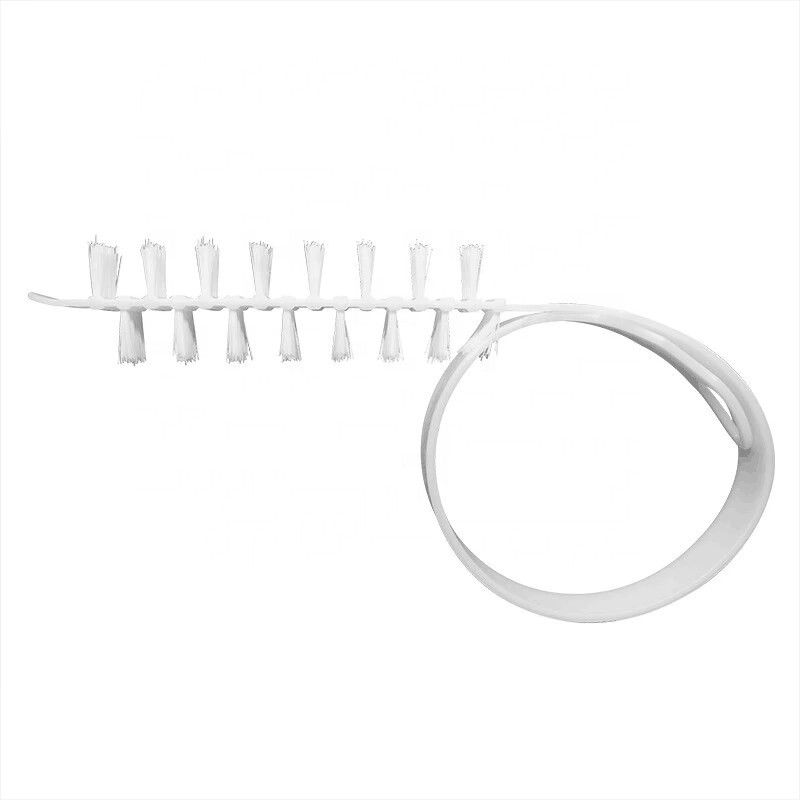 CLEAN WORLD Washing machine brush, Washing Machine Cleaning Brush - Household Nylon Brush for Front Load Rolling Washer, Flexible Slit Cleaning Brush for Dryer Vent and Laundry Machines, Durable Eco-Friendly Handheld