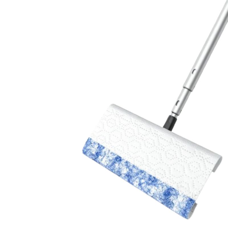 Clean World Mop Brush Multi-Surface Kit Durable Cleaning Tool for Hardwood, Tile, Marble & Laminate Floors, Home, Kitchen Cleaning Essentials