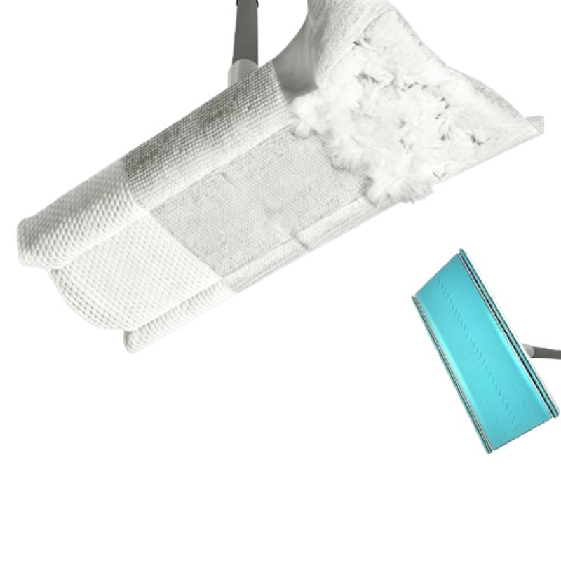 Clean World Universal Flat Mop with Adjustable Handle, Multi-Surface Cleaning Mop for Floors, Walls & Baseboards, Works with Any Cloth, Durable & Easy to Use