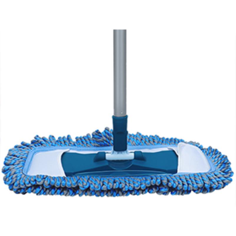 CLEAN WORLD Adjustable Microfiber Dust Mop, Wet & Dry Floor Cleaning Mop for Hardwood, Tile, Vinyl & Laminate Floors