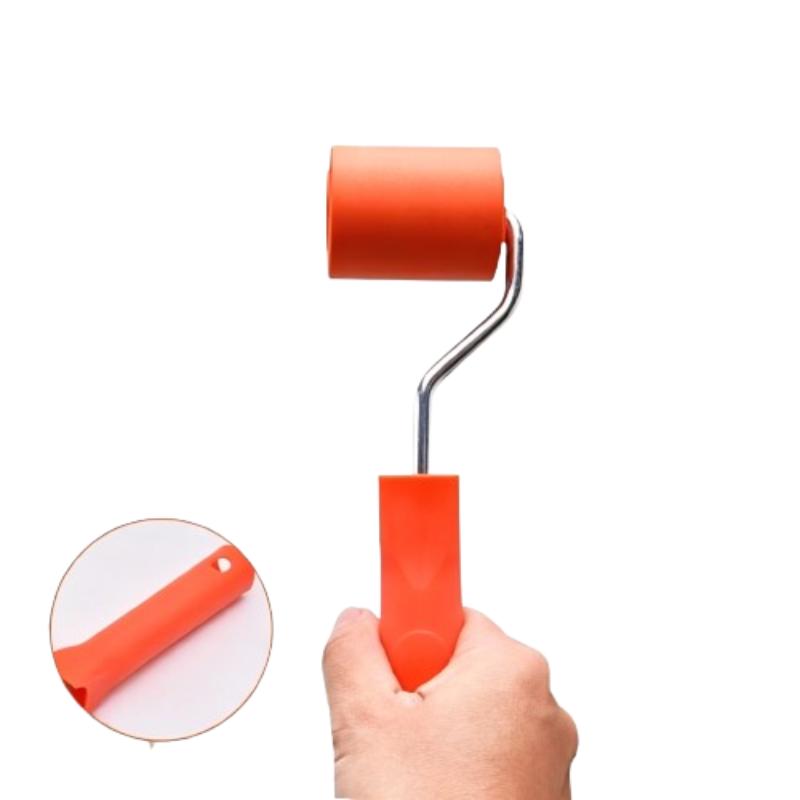 CLEAN WORLD 2" Rubber Wallpaper Seam Roller, Smooth Industrial Grade Tool for Wallpaper Installation & Painting