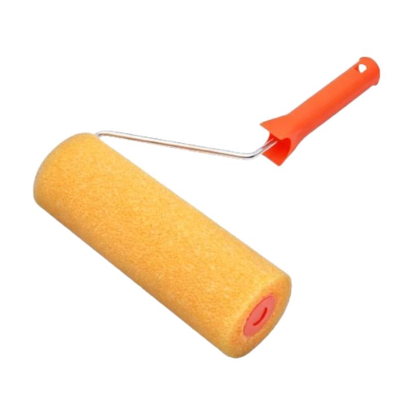 CLEAN WORLD 9" Textured Sponge Paint Roller, Industrial DIY Stippling Brush for Wall & Ceiling Pattern Painting